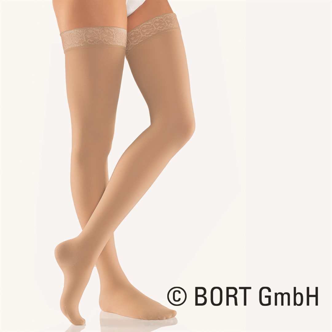Bort TREND AG KKL2 2 geschlossene Spitze kurz karamell Micronoppen 1 Paar