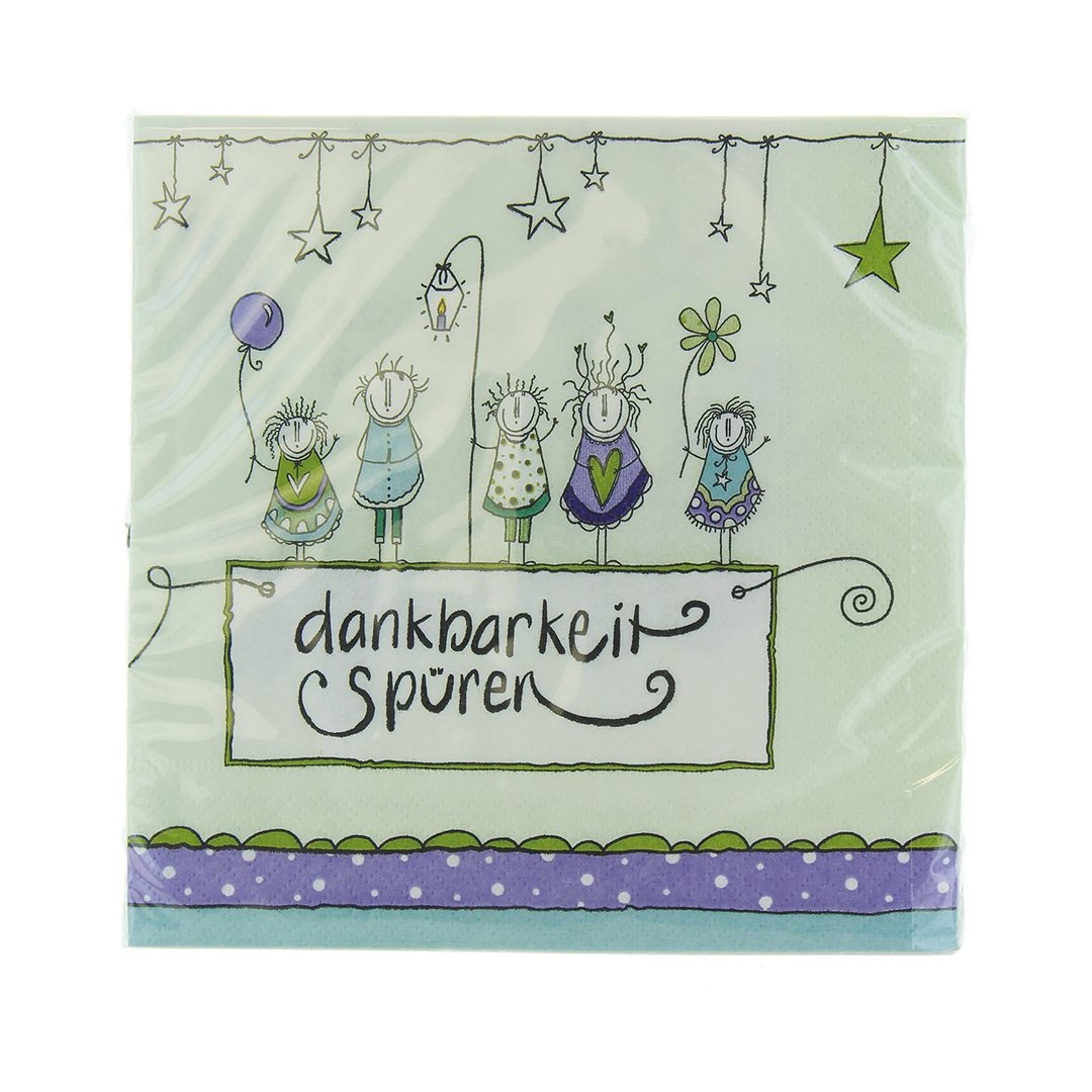 Herboristeria serviettes dankbarkeit 20 pce