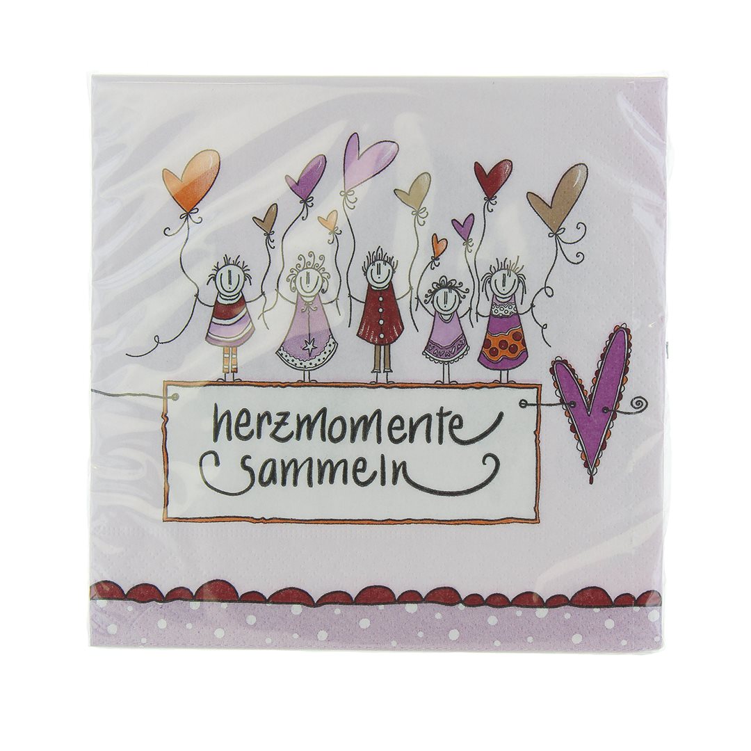 Herboristeria serviettes herzmomente 20 pce