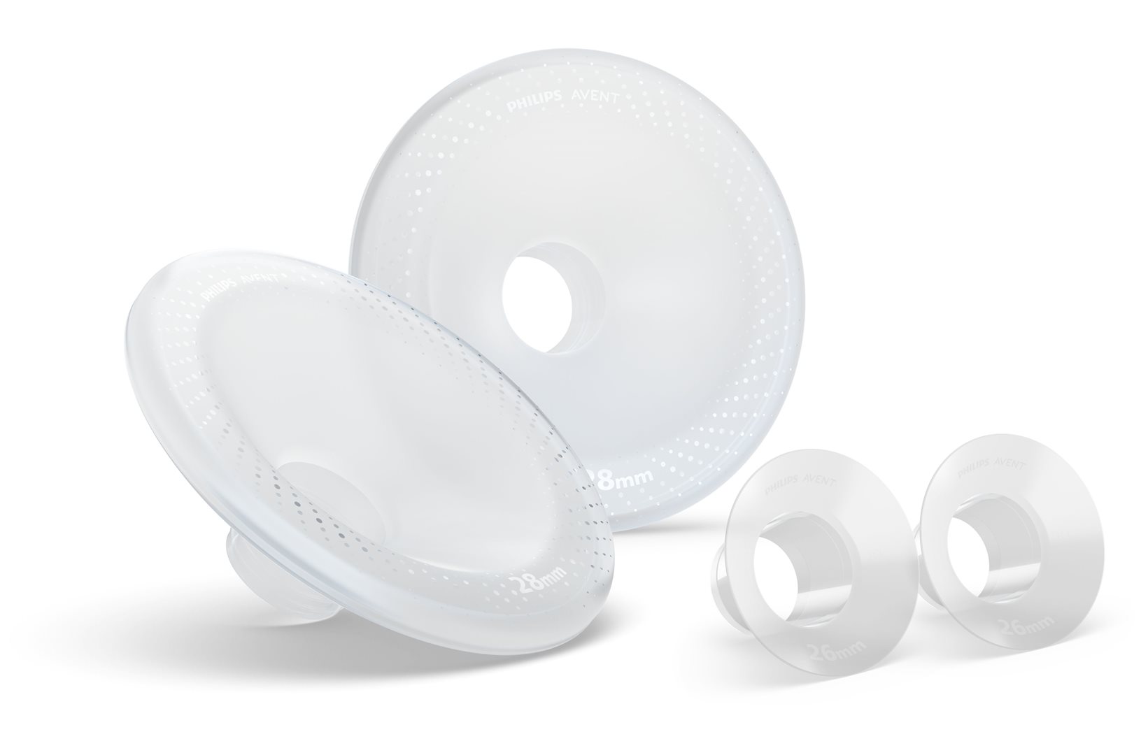 Philips Avent Einsätze für tragbare Milchpumpe gross