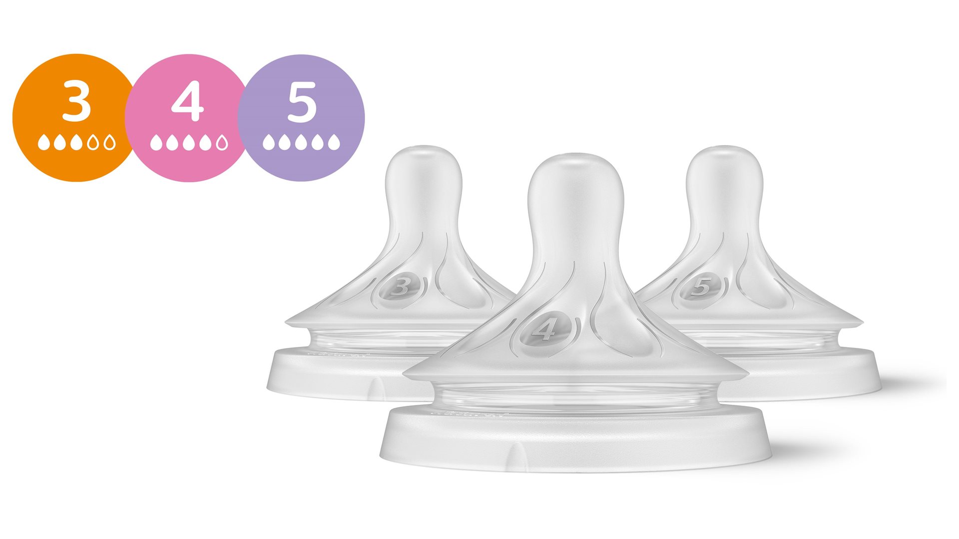 Philips Avent Natural Response Sauger 3 Stk