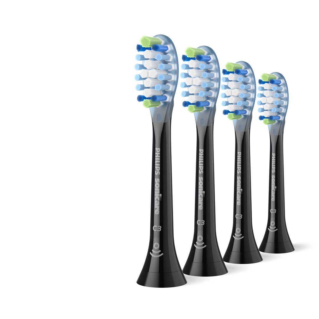 Philips Sonicare C3 Premium Plaque Defense noir 4 pce