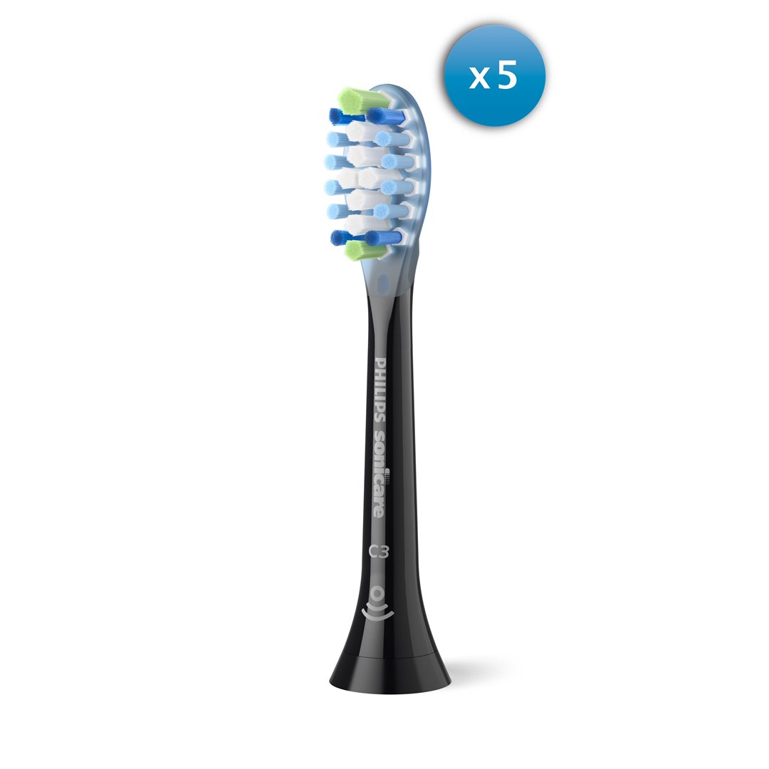 Philips Sonicare C3 Premium Plaque Defense noir 5 pce