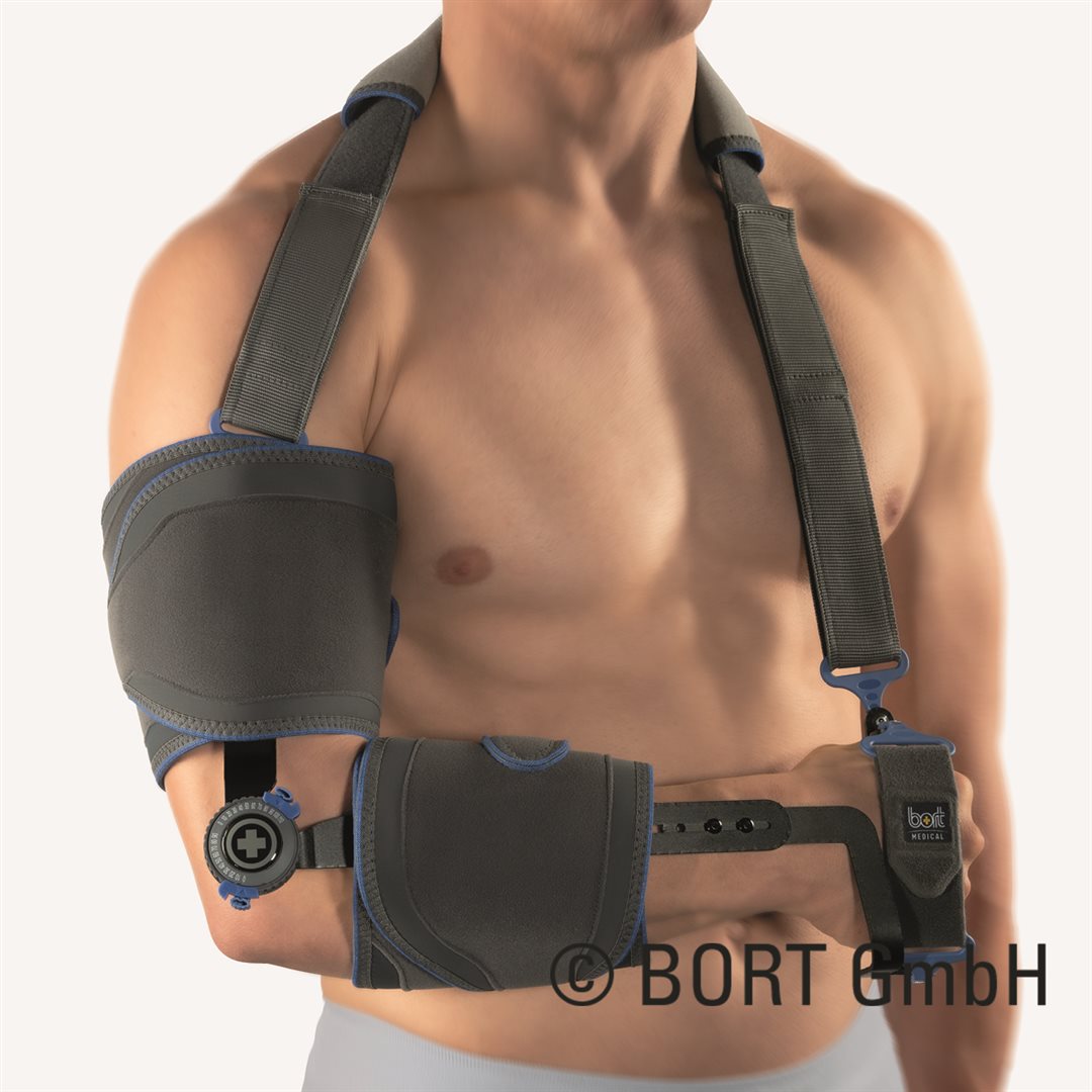 Bort ROM orthèse coude Gr2 gauche gris