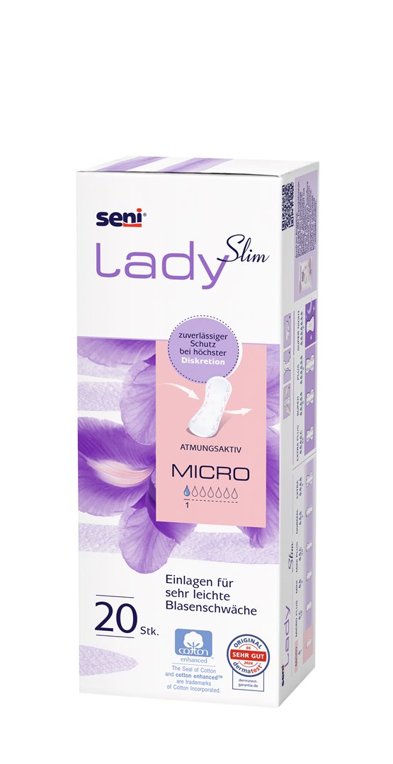 Seni Lady Slim Micro protections féminines sach 20 pce