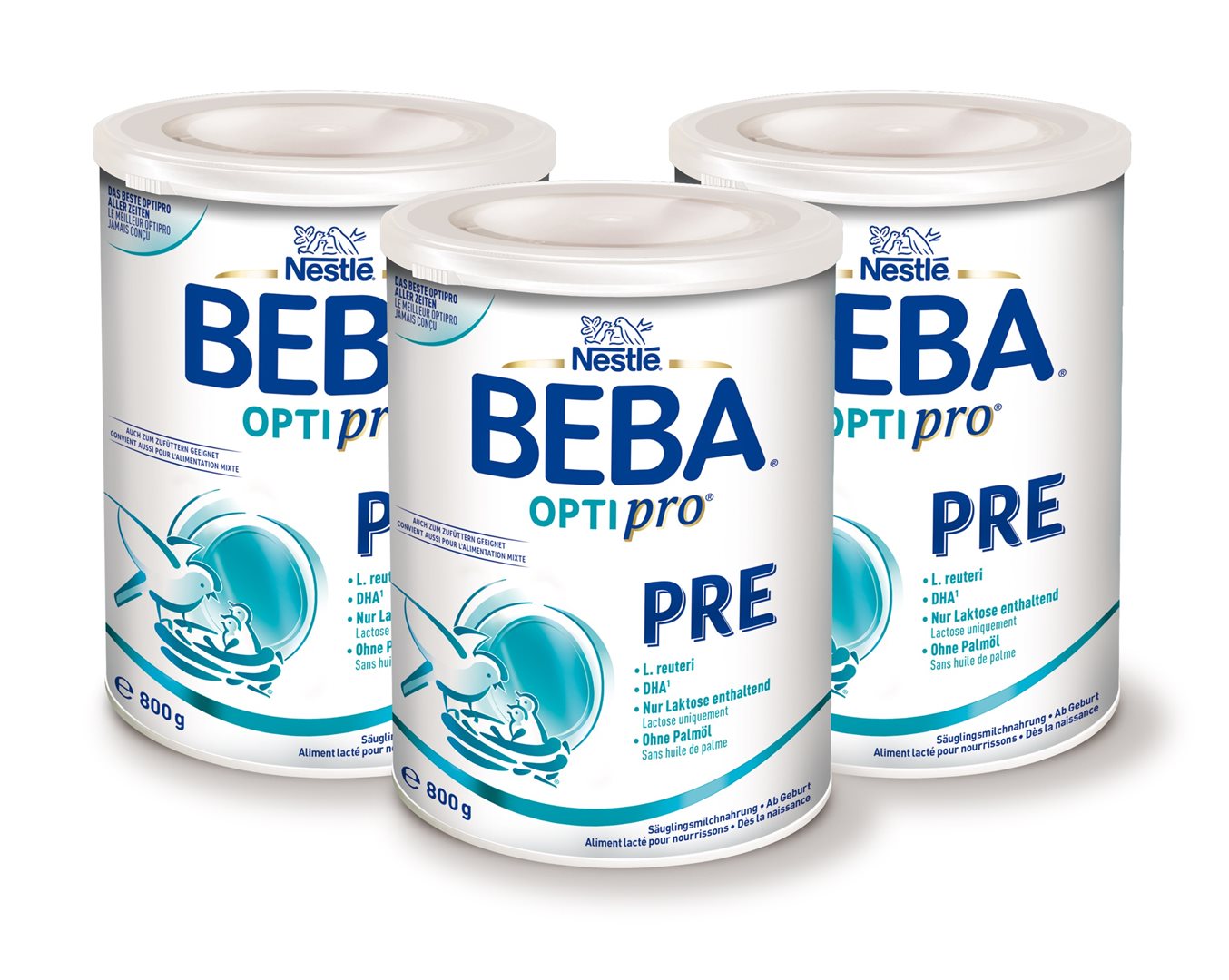 Beba Optipro PRE trio-pack 3 bte 800 g