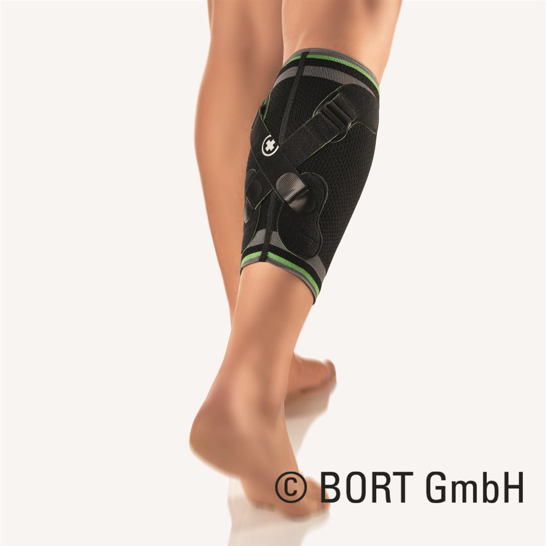Bort MyoActive Sport support mollet XL noir/vert