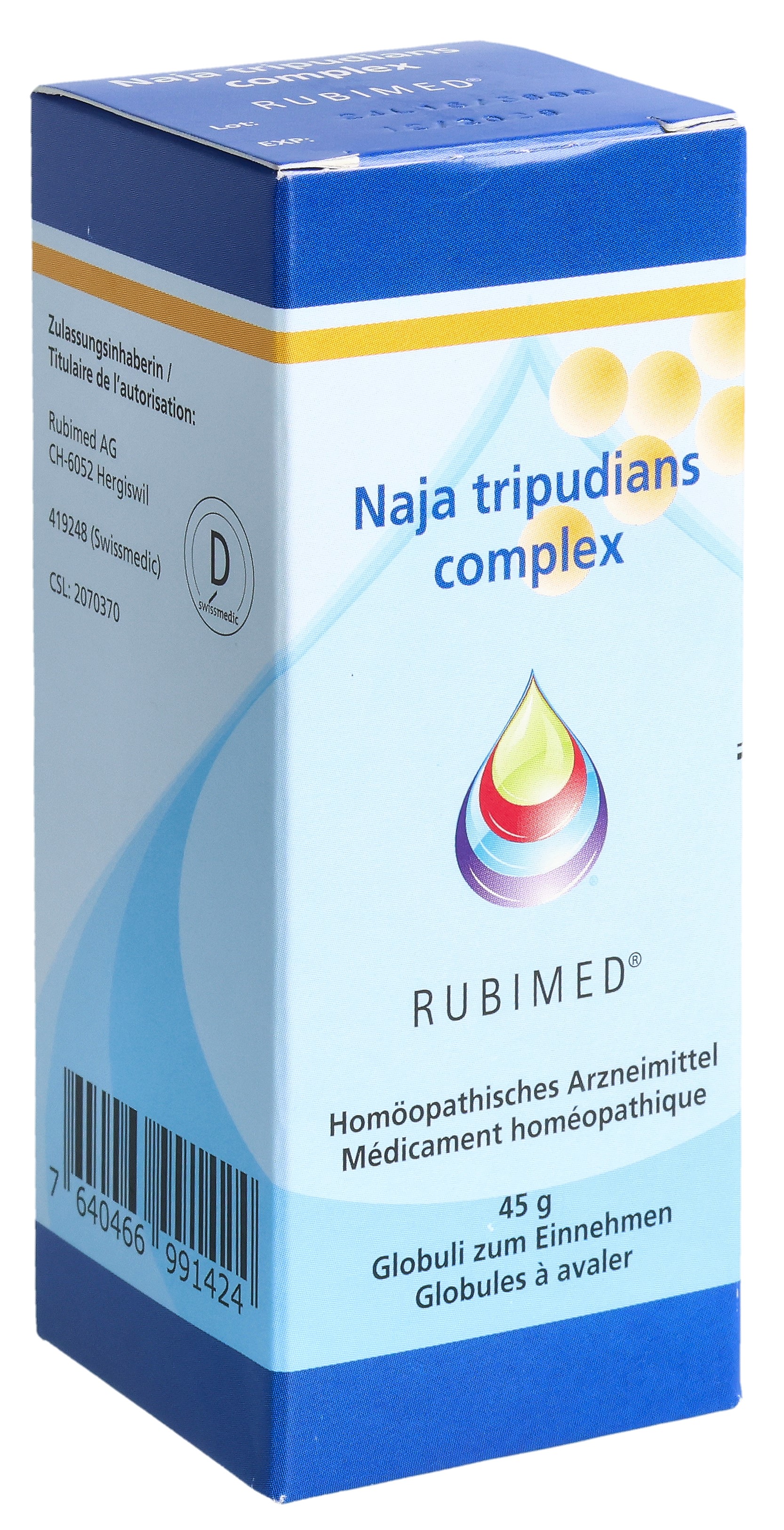 Rubimed naja tripudians comp. glob fl 45 g