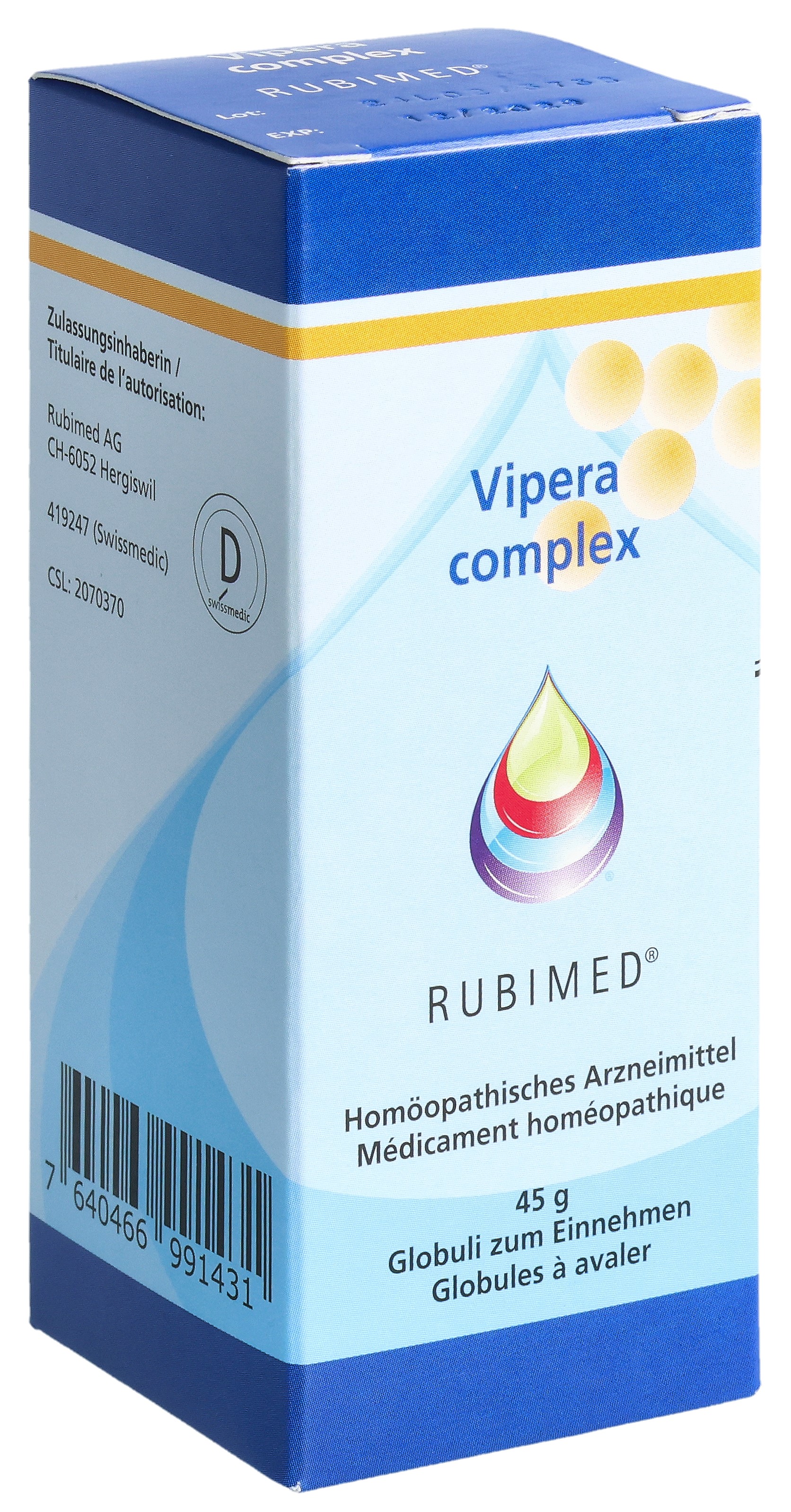 Rubimed Vipera comp. Glob Fl 45 g