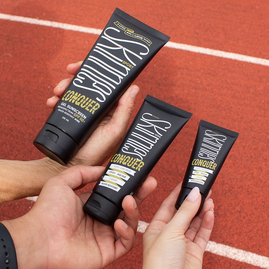 Skinnies Sonnengel Conquer SPF50 Tb 200 ml