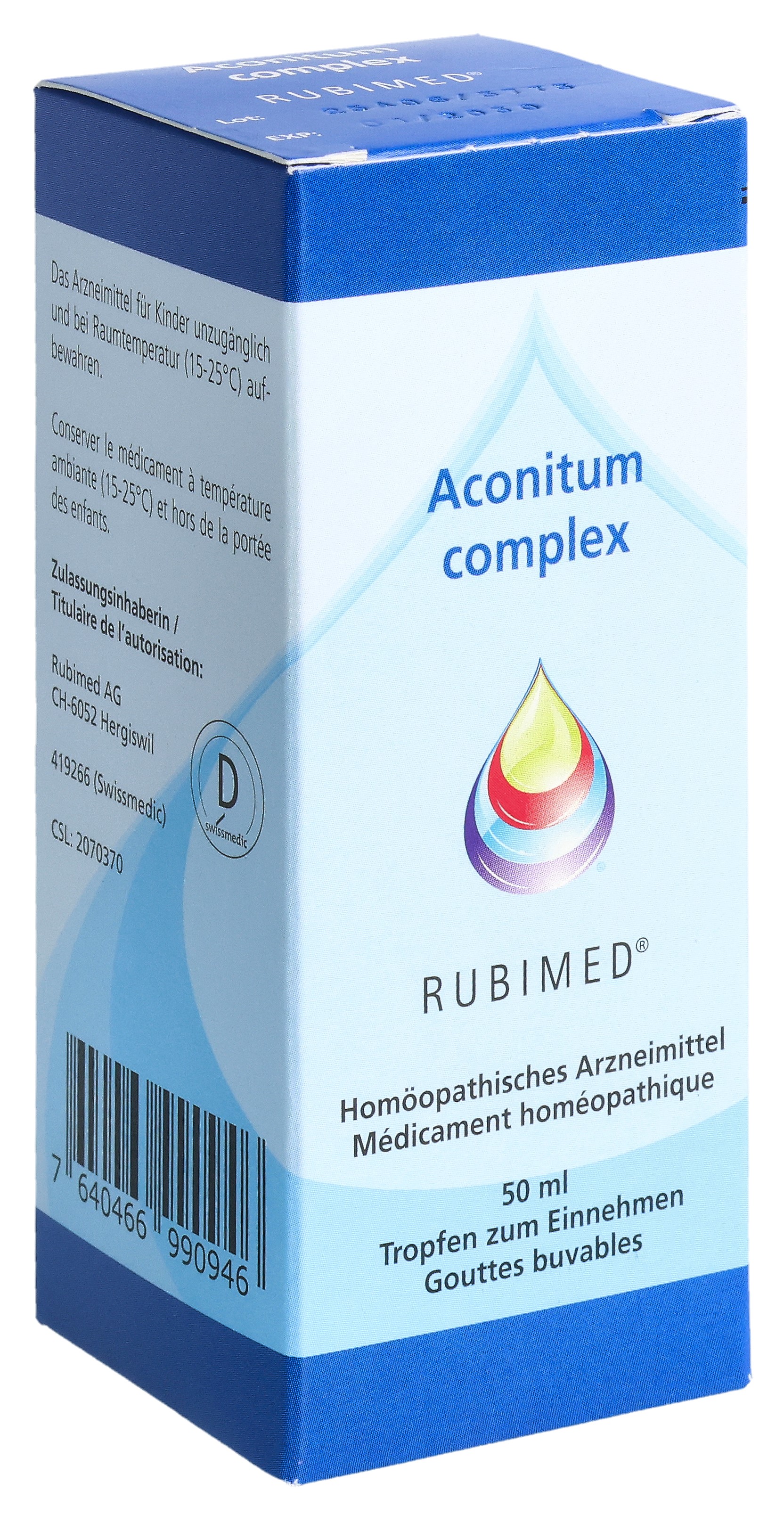 Rubimed Aconitum comp. Tropfen Fl 50 ml