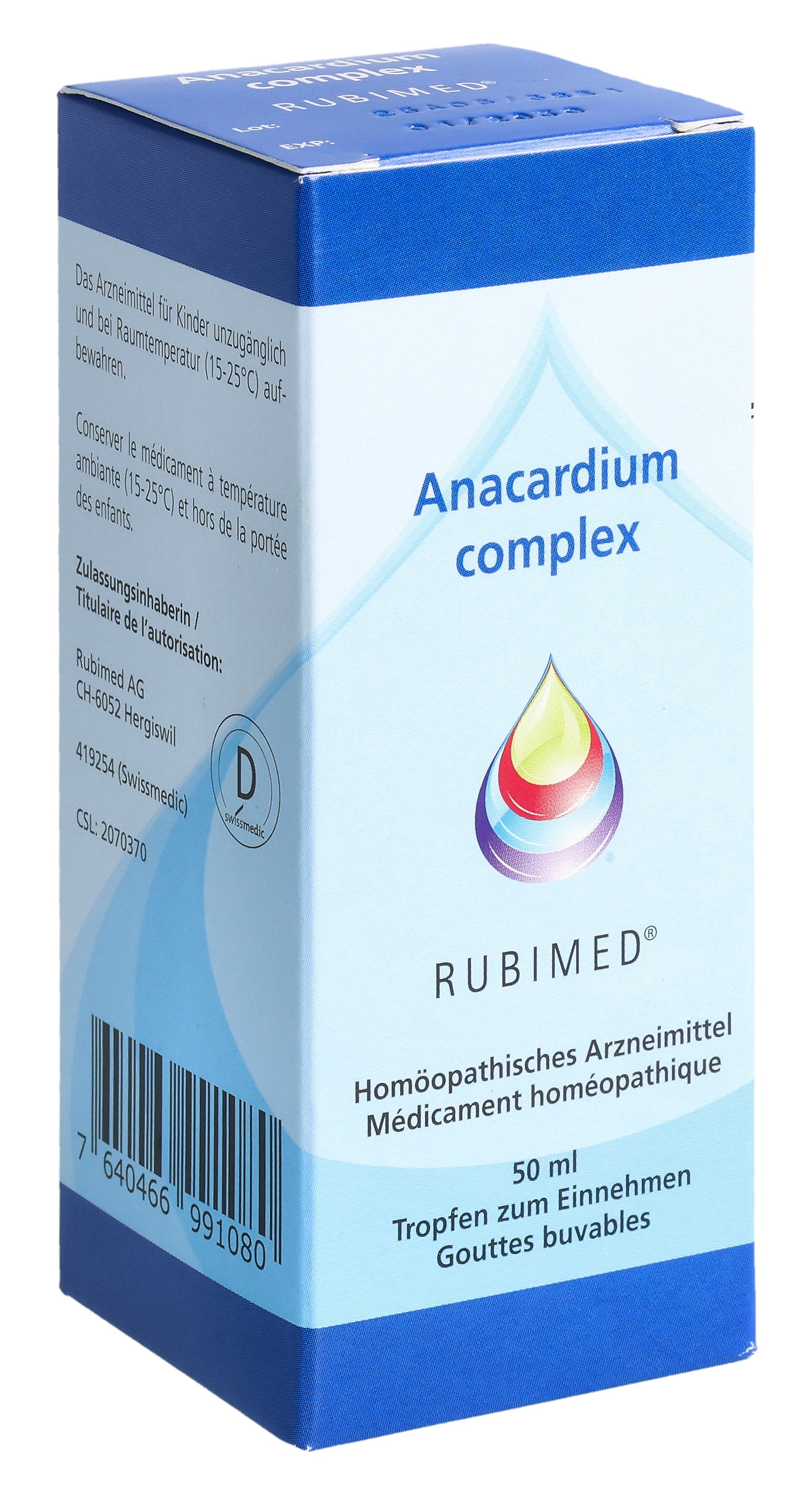 Rubimed Anacardium comp. Tropfen Fl 50 ml