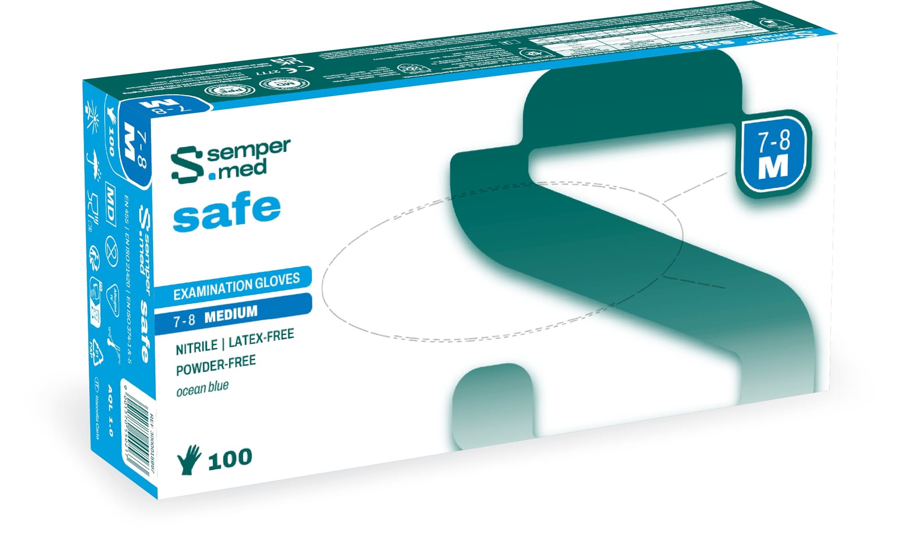 Sempermed safe M 100 pce