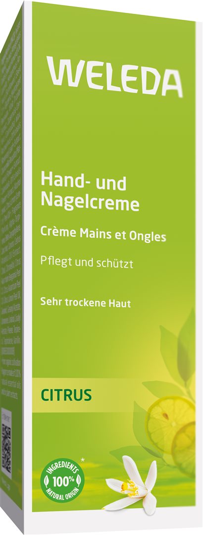 Weleda crème mains et ongles citrus tb 50 ml