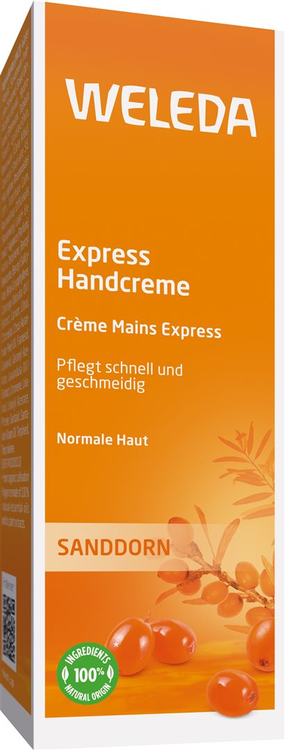 WELEDA Handcreme express Sanddorn (n) Tb 50 ml