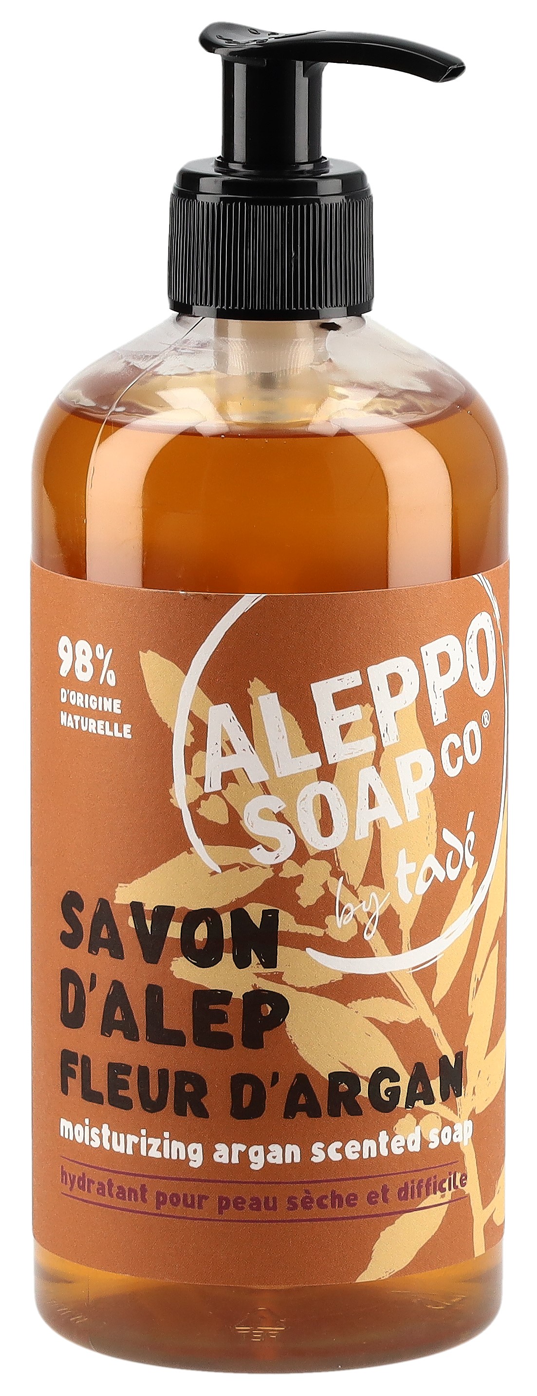 TADE Aleppo-Flüssigseife Arganduft 500 ml x 3 Stk