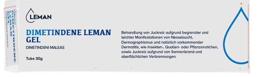Dimetindene Leman Gel 1 mg/g Tb 30 g