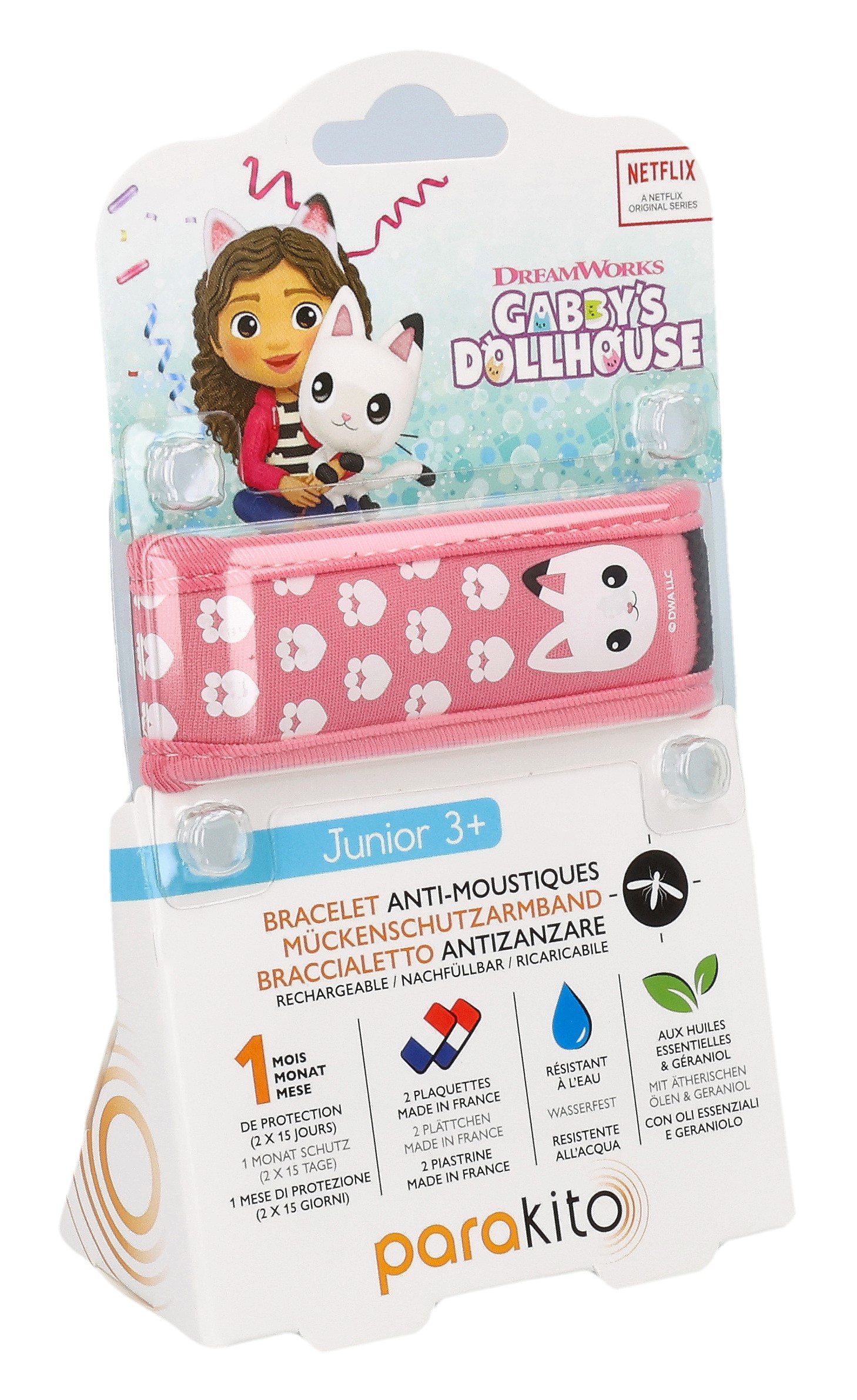 Parakito bracelet junior universal Gabby rosa