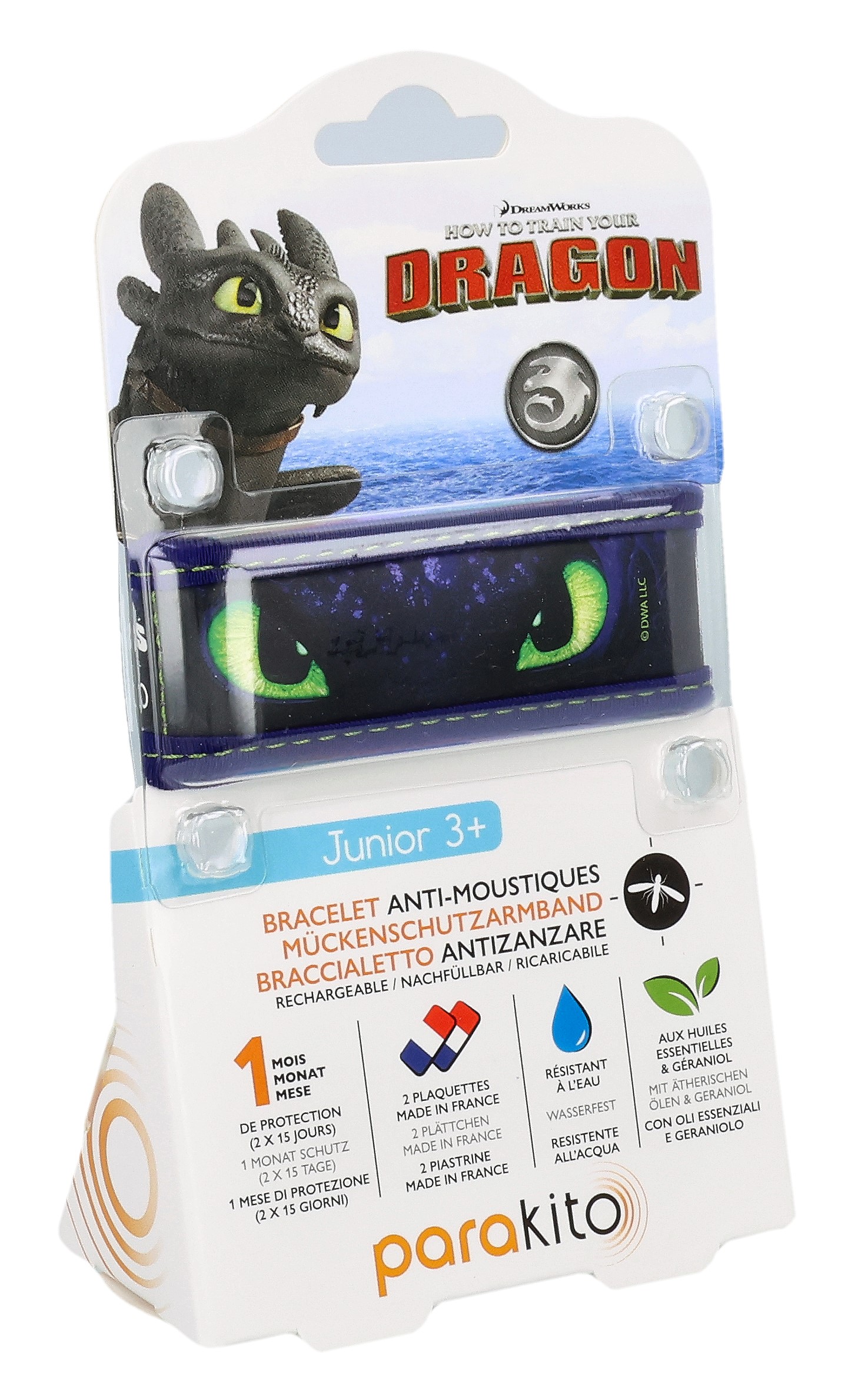 Parakito bracelet junior universal dragons tête