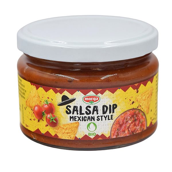 Morga salsa dip bio bourgeon verre 250 g