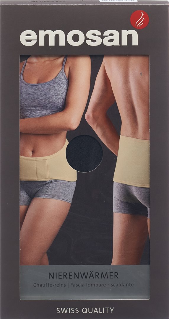 emosan Ultra chauffe-reins Velcro XL gris