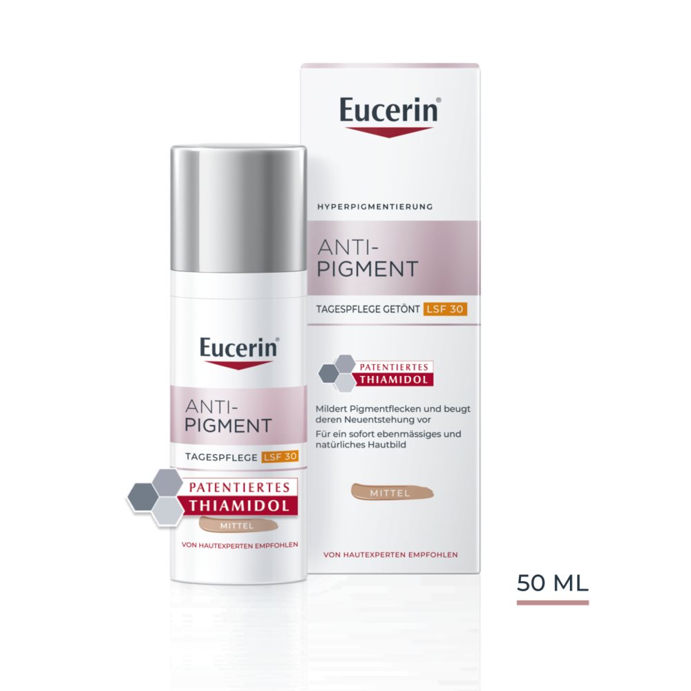 Eucerin Anti-Pigment Tagespflege getönt LSF30 Disp 50 ml