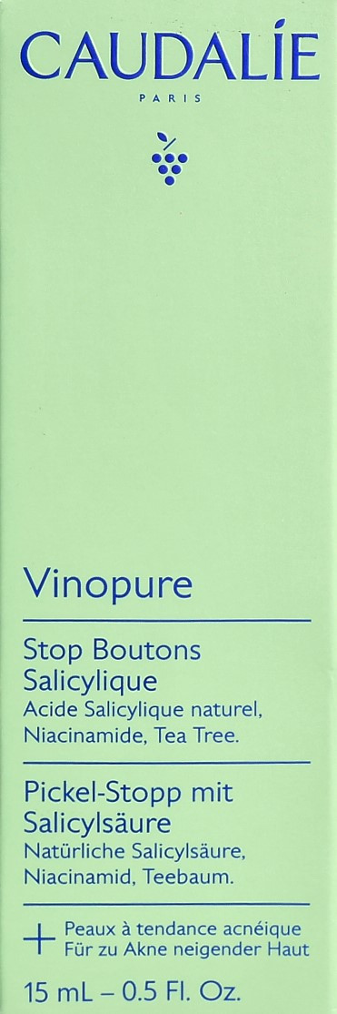 CAUDALIE Vinopure Pickel-Stopp Salicylsäure 15 ml x 3 Stk