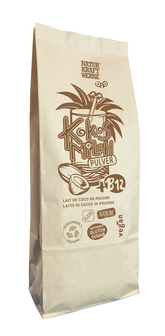 NaturKraftWerke Kokosmilchpulver mit B12 Bio/kbA Btl 600 g