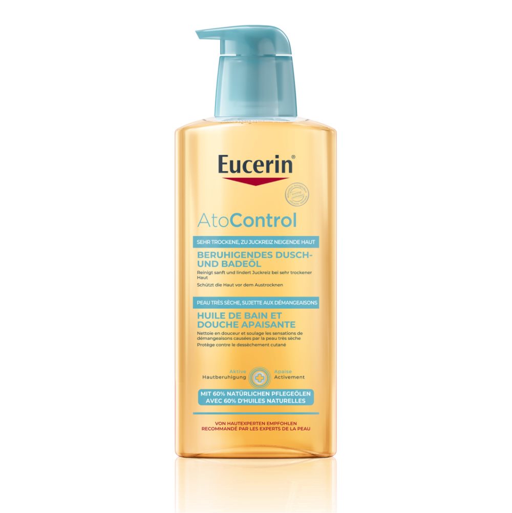 Eucerin AtopiControl Dusch- und Badeöl beruhigend Fl 400 ml