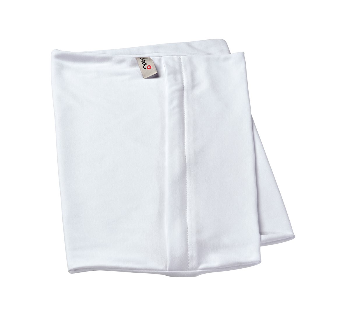 Elsa housse pour oreiller 50x11/9cm combiné coton blanc