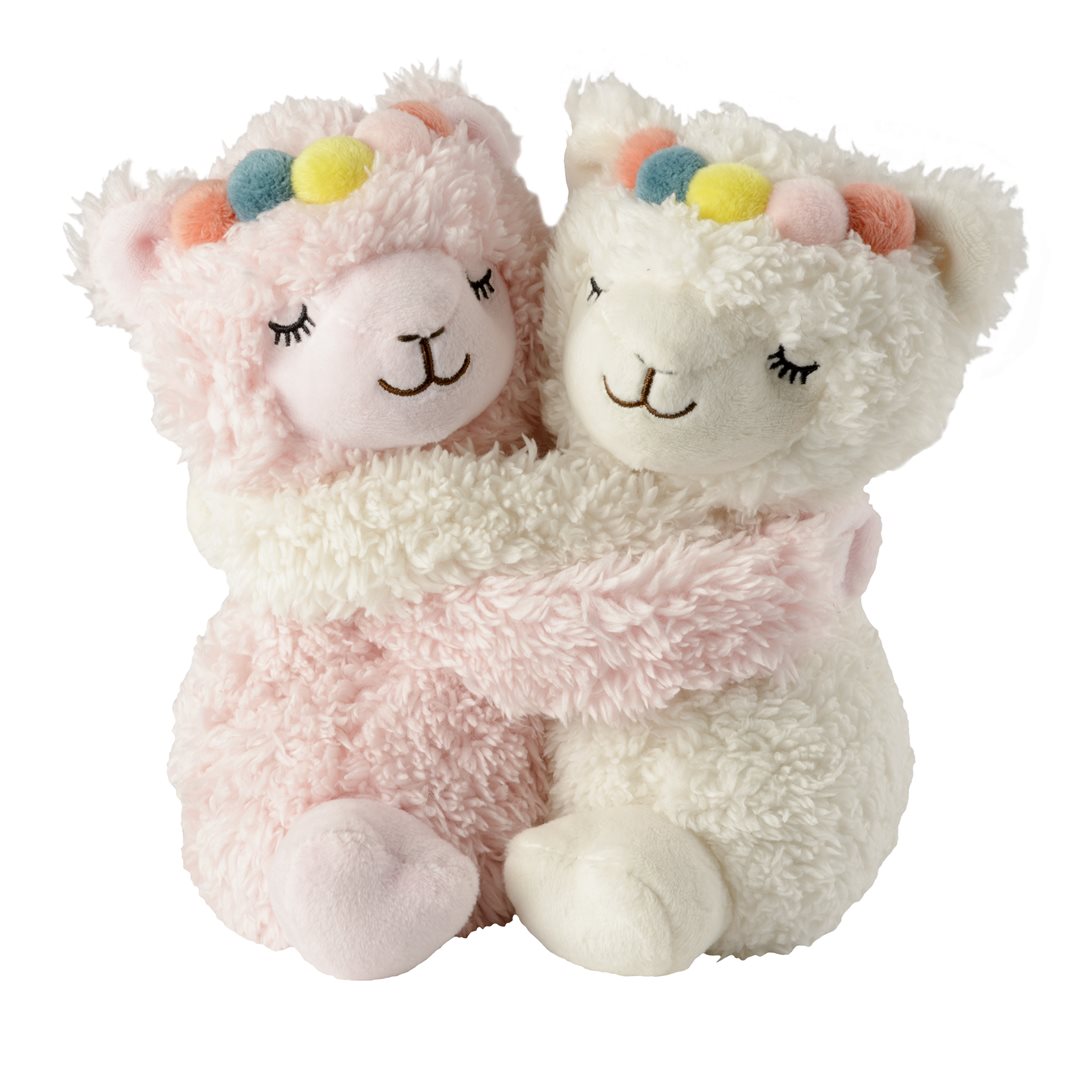 Warmies peluche réchauffante lamas câlins