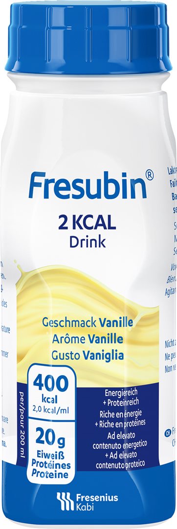 Fresubin 2 kcal DRINK Vanille 4 Fl 200 ml