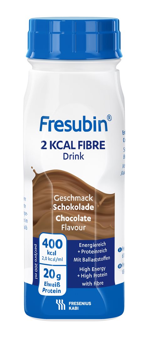 Fresubin 2 kcal Fibre DRINK Schokolade 4 Fl 200 ml