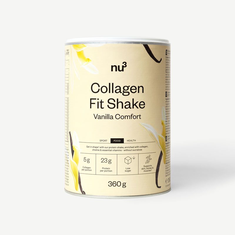nu3 Collagen Fit Shake Vanilla Comfort 360 g