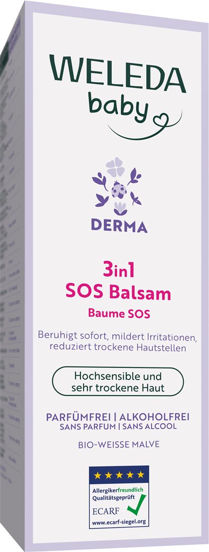 Weleda Derma 3in1 SOS Balsam weisse Malve Tb 50 ml