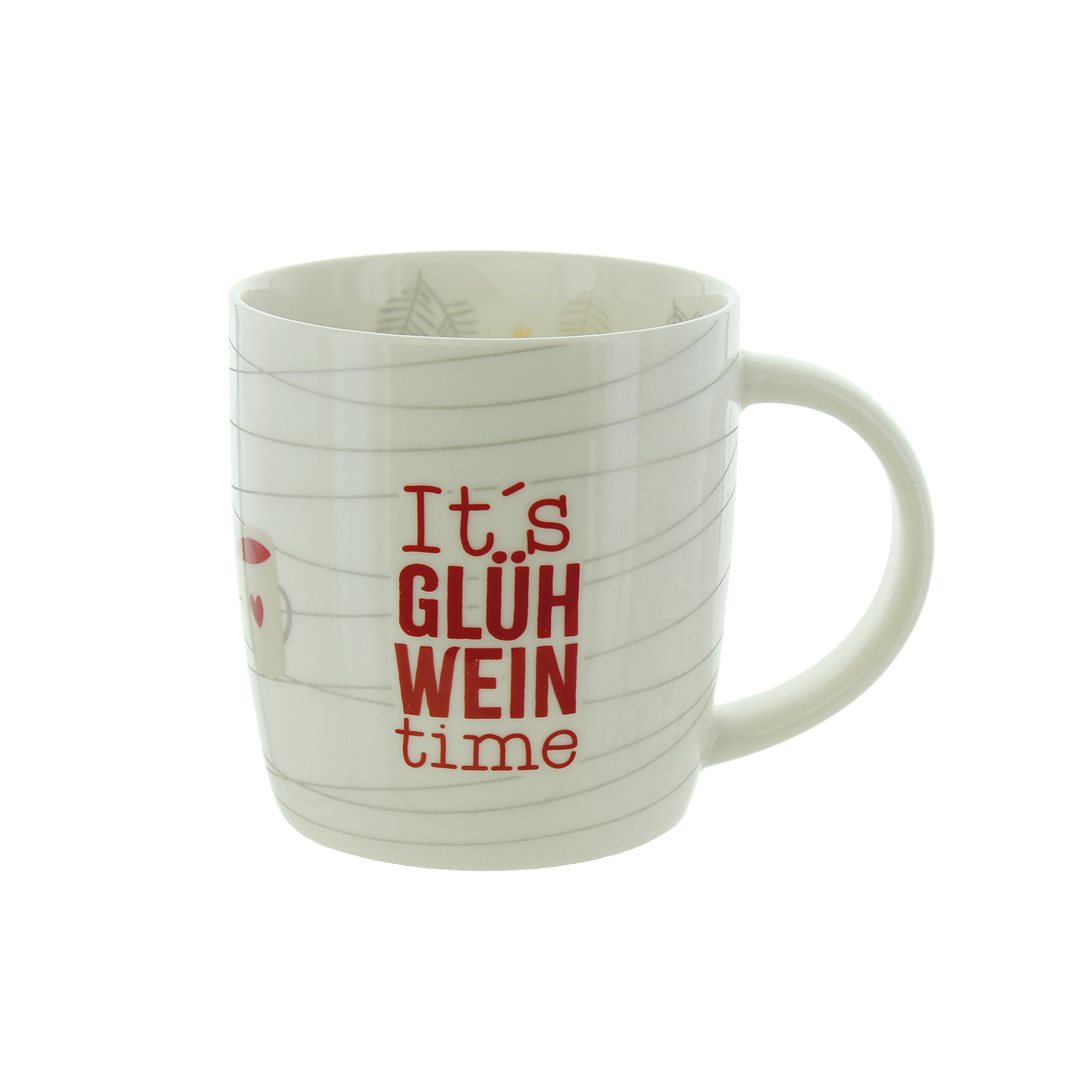 HERBORISTERIA Tasse Its Glühwein Time x 4 Stk