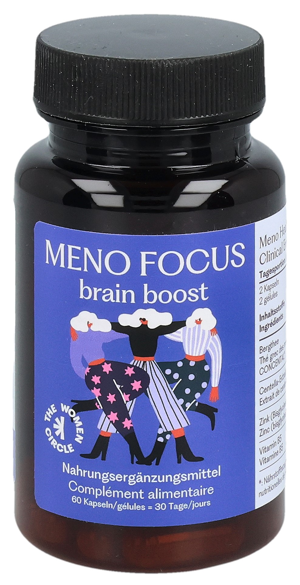 MENO FOCUS brain boost Kaps The Women Circle Ds 60 Stk