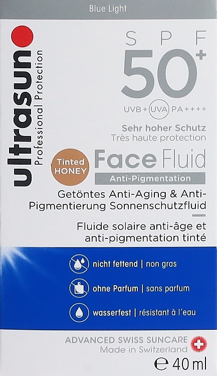 Ultrasun Face Fluid Anti-Pigment SPF50+ tinted 40 ml