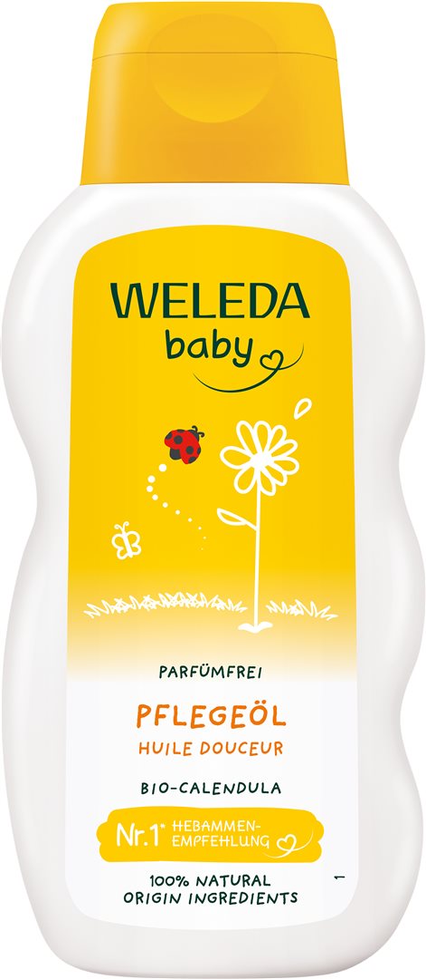 Weleda BABY Pflegeöl parfümfrei Calendula Fl 200 ml
