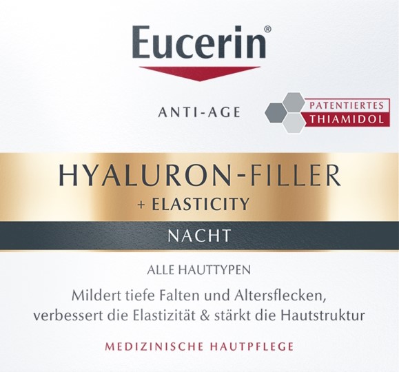 Eucerin HYALURON-FILLER + ELASTICITY soin de nuit pot 50 ml