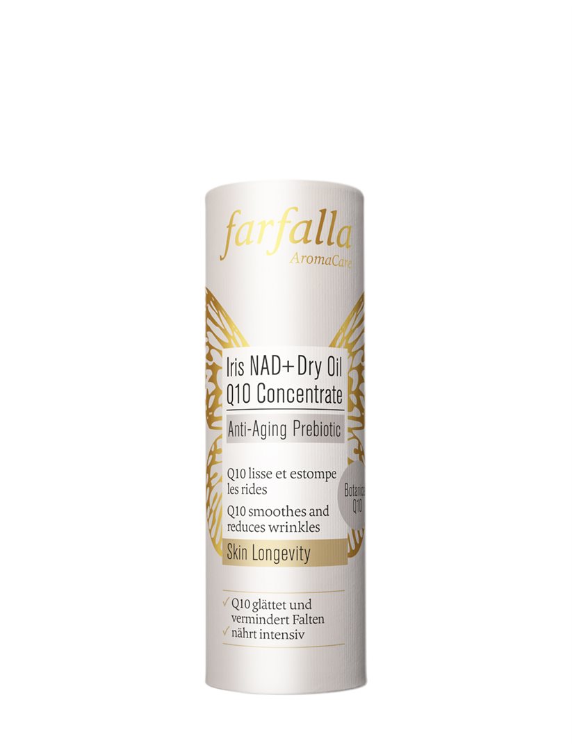 farfalla NAD+ Huile sèche concentré de Q10 iris fl 15 ml