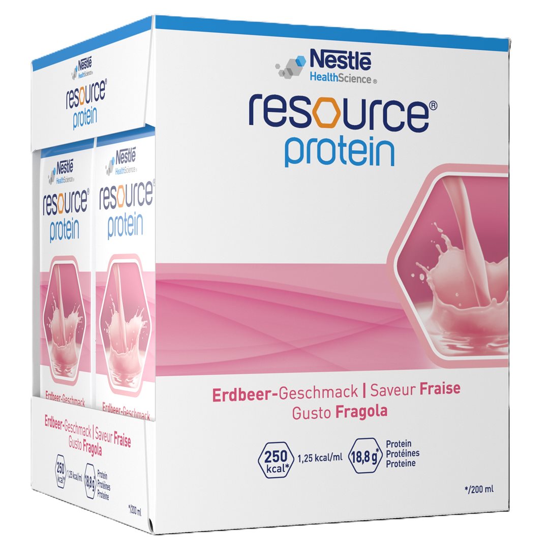 Resource Protein Erdbeer 4 Tetra 200 ml