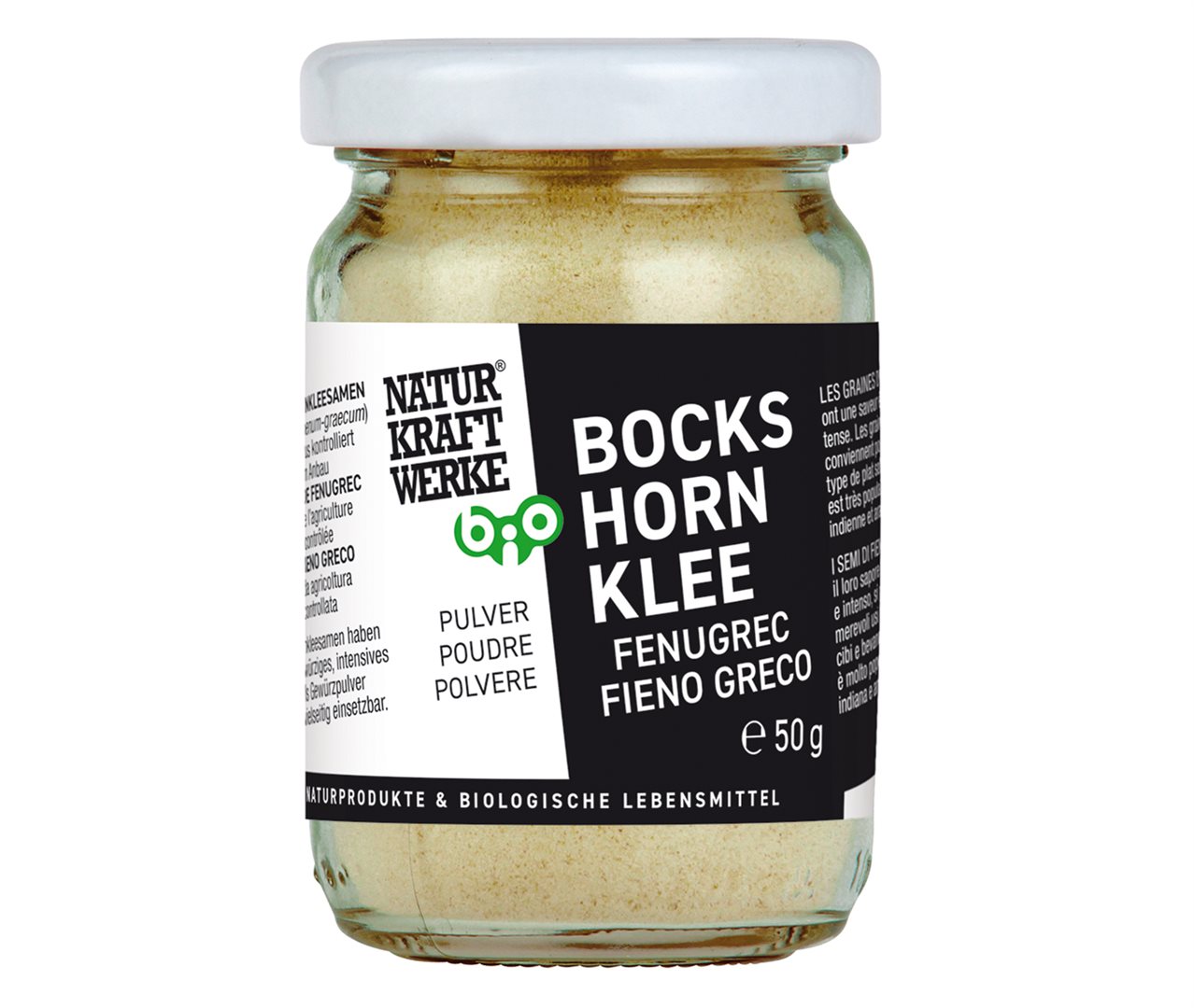 NaturKraftWerke Bockshornklee Plv Bio/kbA 50 g