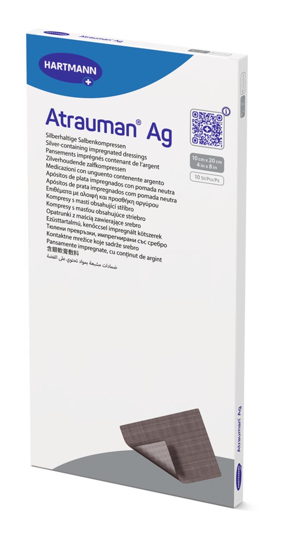 Atrauman Ag Kompressen 10x20cm steril 10 Stk