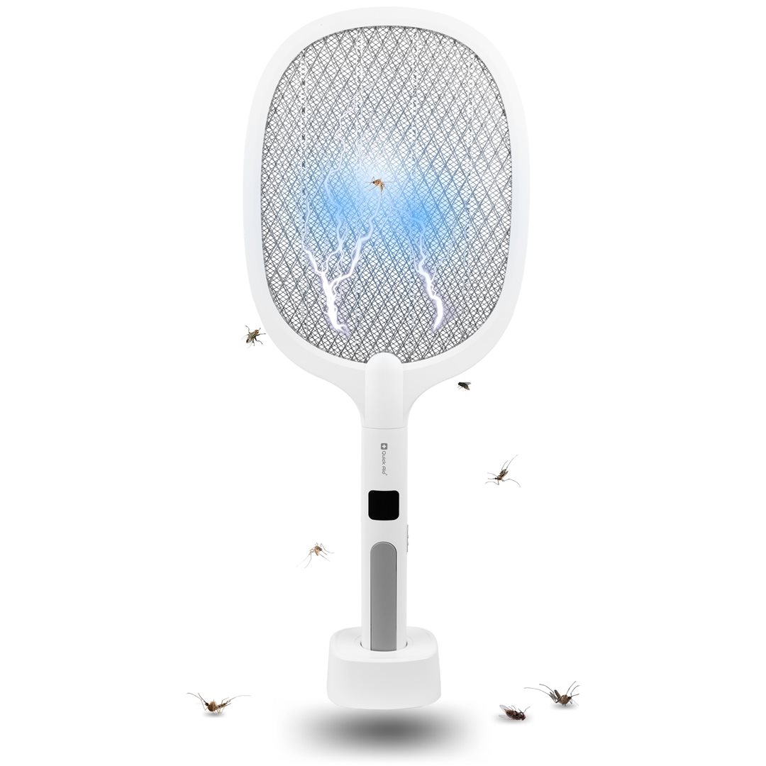 Quick Aid Elektrische Fliegenklatsche mit Display
