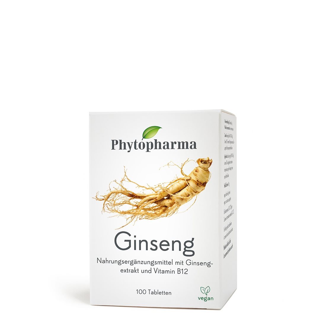 Phytopharma Ginseng Tabl Ds 100 Stk
