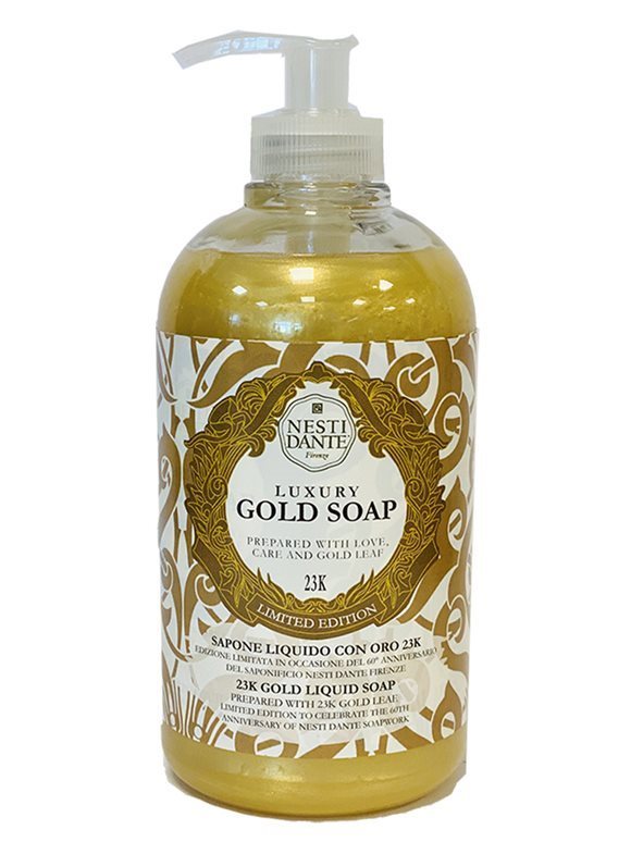 Nesti Dante Flüssigseife Luxury Gold Fl 500 ml