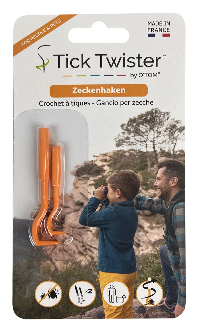OTOM Tick Twister crochet tiques 2 pce