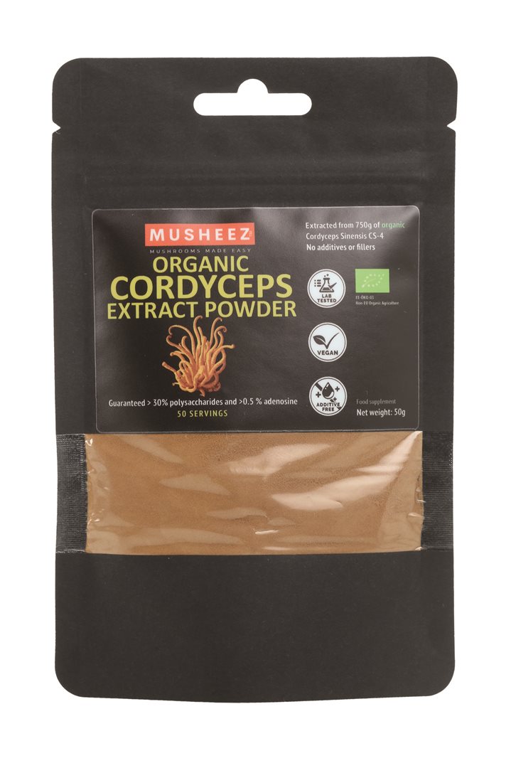 NaturKraftWerke Cordyceps Vitalpilz Extrakt Plv Bio/kbA 50 g