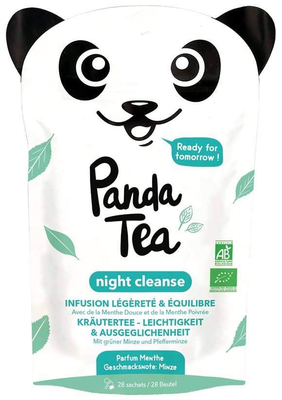 Panda Tea Kräutertee Night Cleanse Leichtigkeit & Ausgeglichenheit Btl 28 Stk